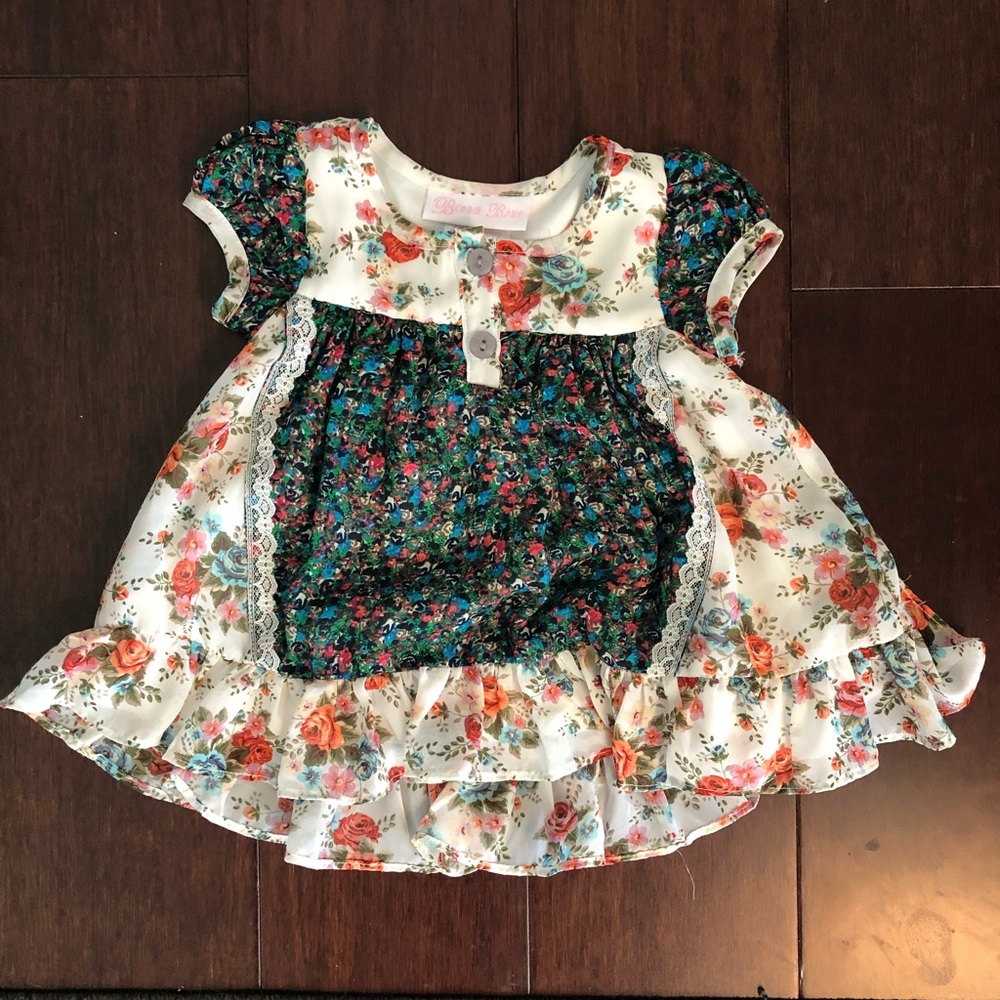 Bonnie baby 3-6 months dress